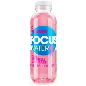 Focuswater Care Mirabelle et Rhubarbe Pet 12-Pack 