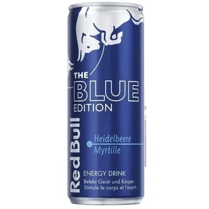 Red Bull Blue Myrtilles Boîtes