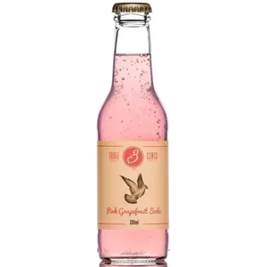 Three Cents Pink Grapefruit Soda VP 