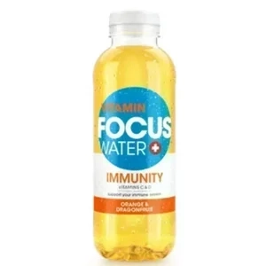 Focuswater Immunity Orange & Fruit du Dragon  Pet 12-Pack