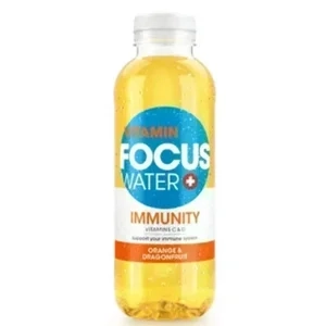 Focuswater Immunity Orange & Fruit du Dragon  Pet 12-Pack