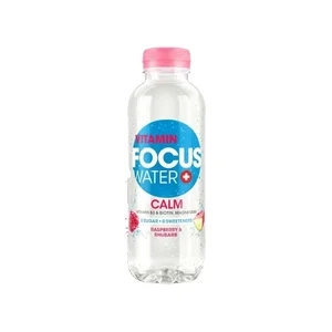 Focuswater Calm Rhubarbe & Framboise Pet 12-Pack