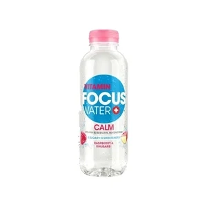 Focuswater Calm Rhubarbe & Framboise Pet 12-Pack
