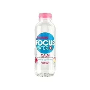 Focuswater Calm Rhubarbe & Framboise Pet 12-Pack