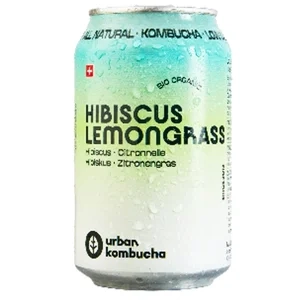 Urban Kombucha Citronnelle & Hibiscus Boîtes