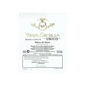 Vega Sicilia Unico Ribera Del Duero
Do Gran Reserva