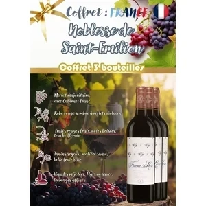 Château Franc la Rose MDC
Saint-Emilion Grand Cru Classé 2022
Coffret Noel de 3 Bout