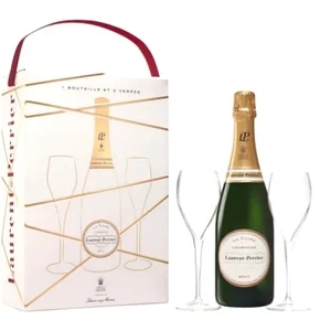 Champagne Laurent-Perrier Brut
Etui Avec 2 Verres