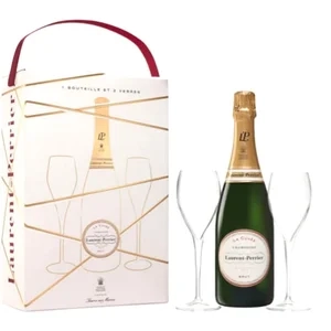 Champagne Laurent-Perrier BrutEtui Avec 2 Verres